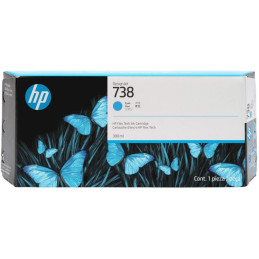 HP 738 Ciano Tinteiro...